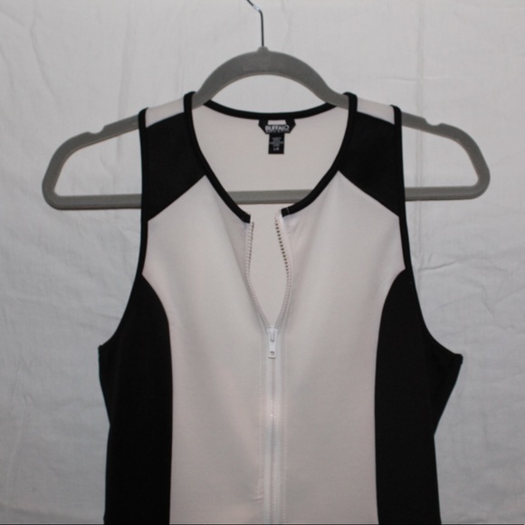 Buffalo White and Black Dress Spandex Dress - Picture 3 of 4
